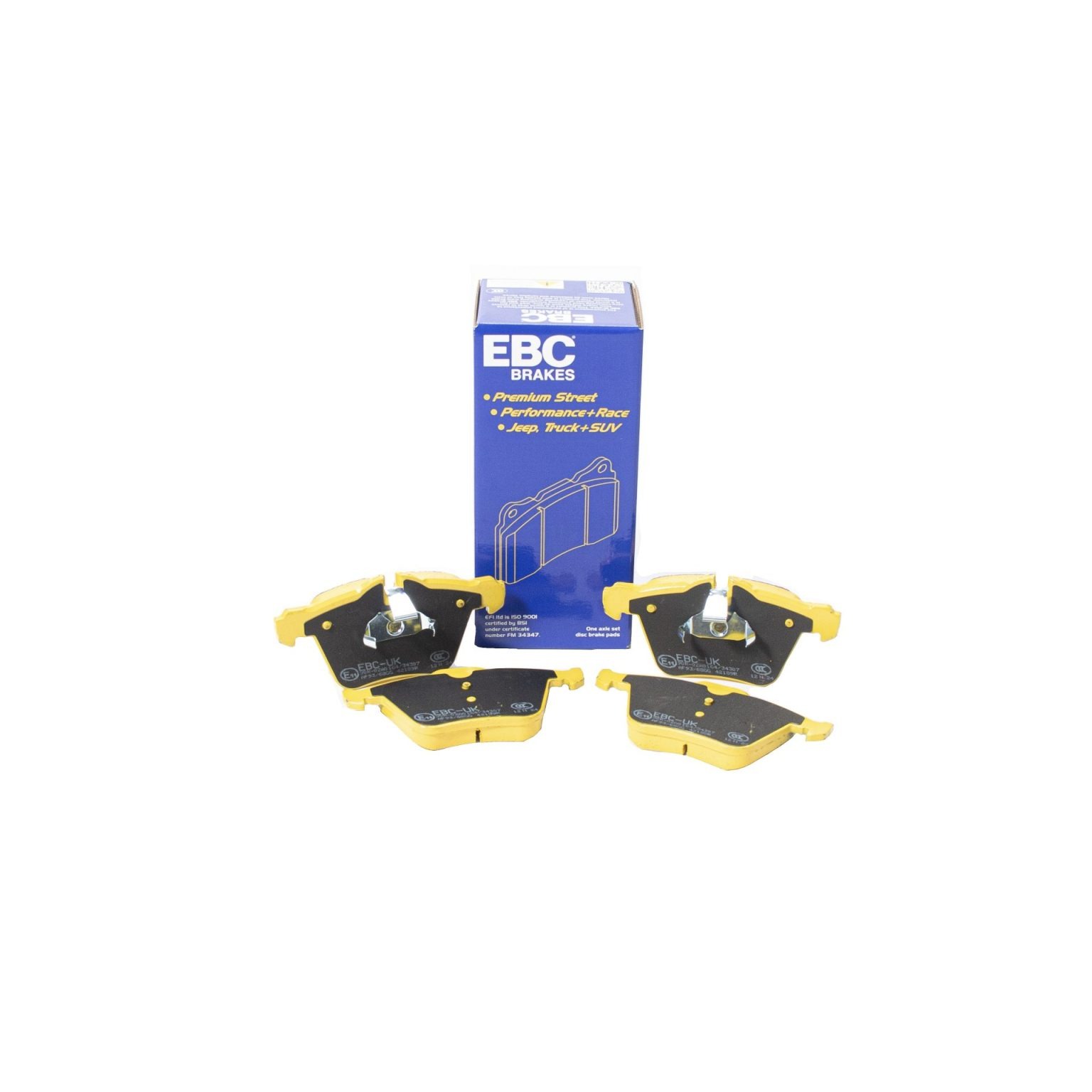 EBC 86-87 Jaguar XJ6 3.6 Redstuff Front Brake Pads
