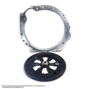 Domiworks Gearbox Adapter - JAGUAR AJ6 TO 8HP JAGUAR LAND ROVER (6-BOLT TC) ADAPTER KIT